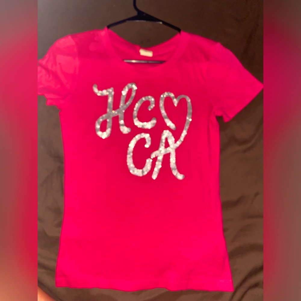 Hot Pink 2000s Hollister Top